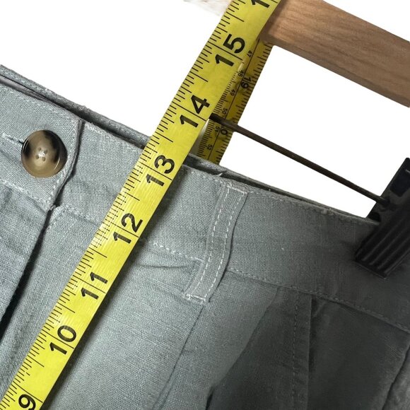 LF Markey Blue Cotton High Rise Shorts 2 - Picture 9 of 9